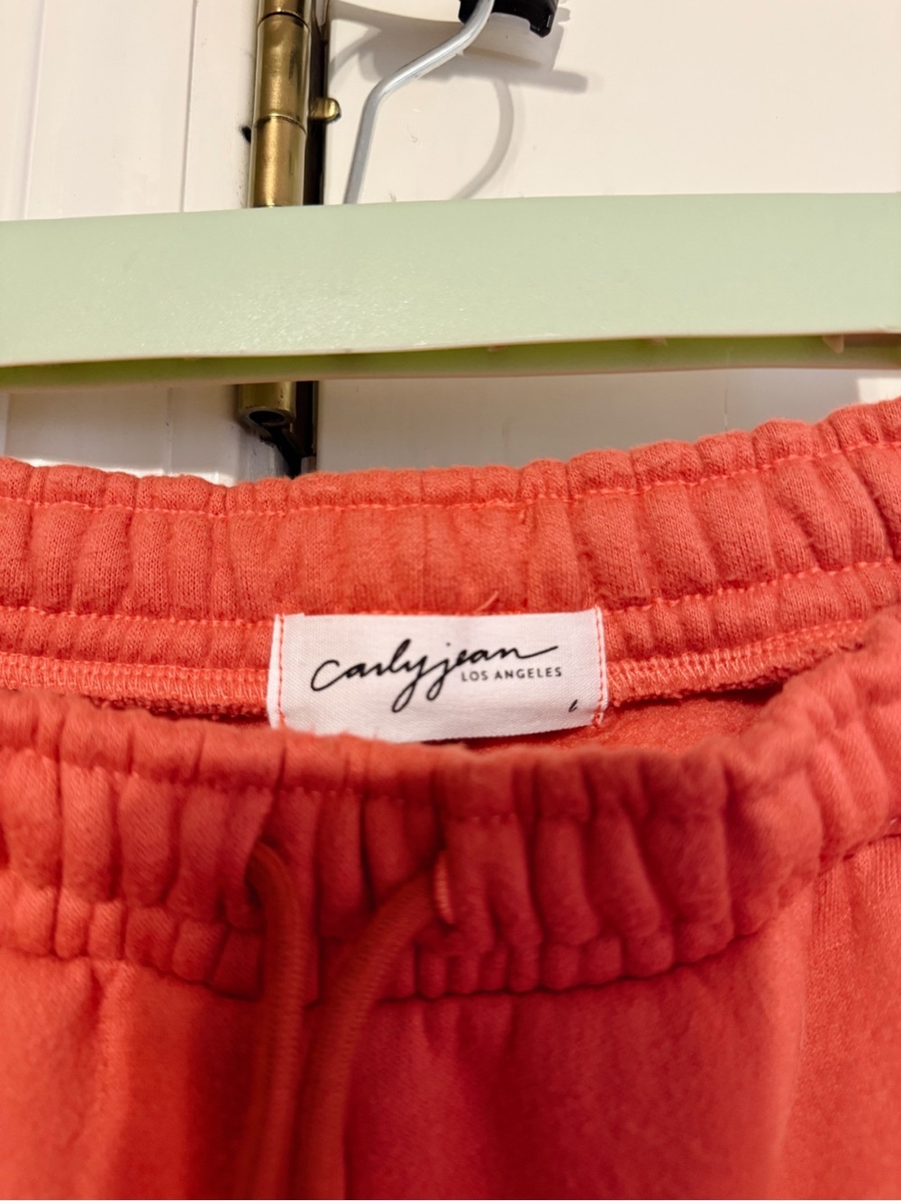 CJLA Carly Jean Mayer Jogger Set Rust Hoodie M Joggers L - Picture 4 of 5